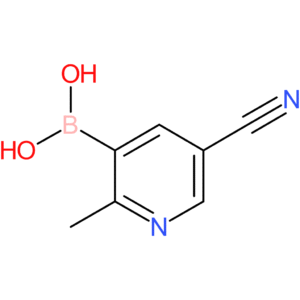 2-methyl-5-cyanopyridine-3-boronic acid