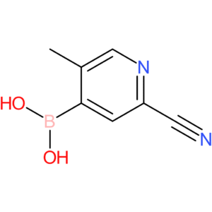 5-methyl-2-cyanopyridine-4-boronic acid