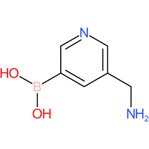 [5-(aminomethyl)pyridin-3-yl]boronic acid