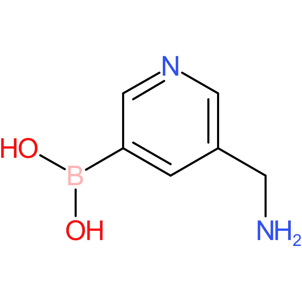 [5-(aminomethyl)pyridin-3-yl]boronic acid