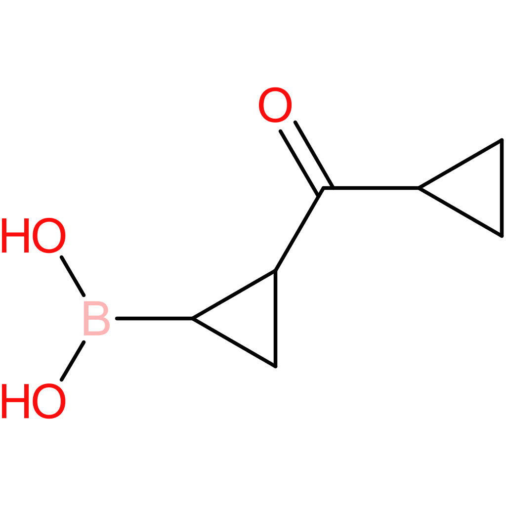 2-(cyclopropanecarbonyl)cyclopropane boronic acid