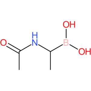 (1-acetamidoethyl)boronic acid