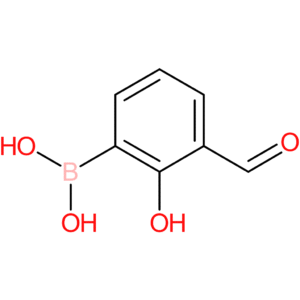 (3-formyl-2-hydroxyphenyl)boronic acid