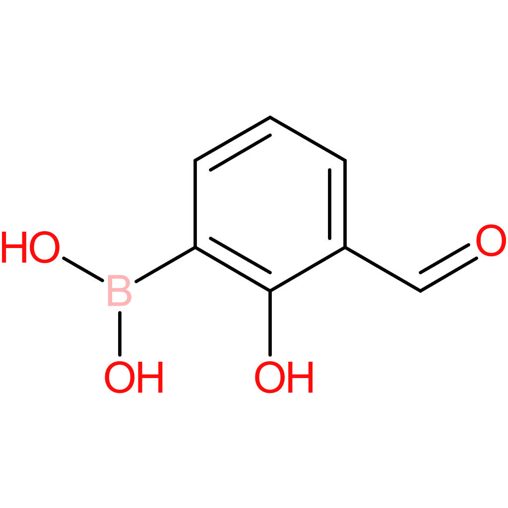 (3-formyl-2-hydroxyphenyl)boronic acid