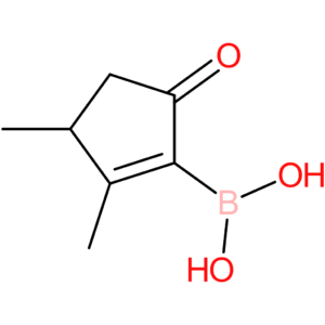 (2,3-dimethyl-5-oxocyclopent-1-en-1-yl)boronic acid