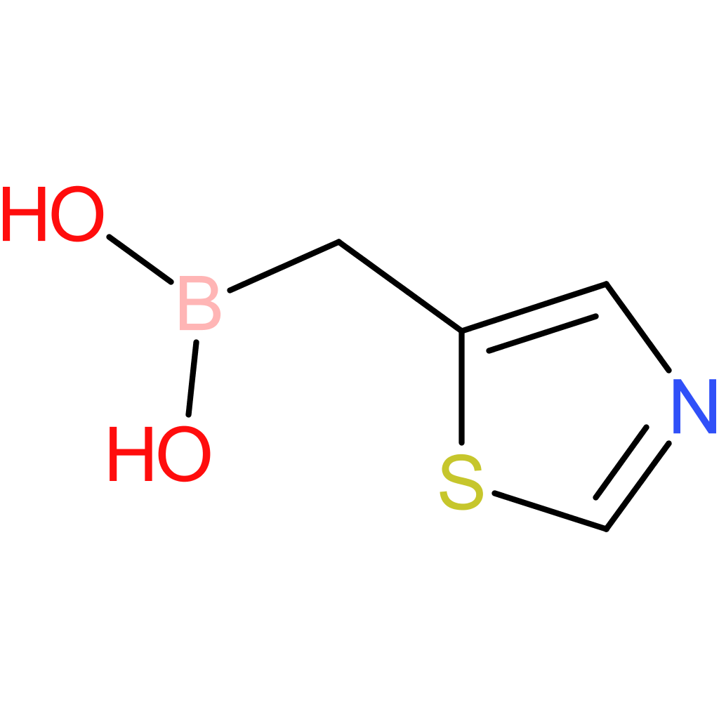 (1,3-thiazol-5-ylmethyl)boronic acid