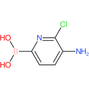 (5-amino-6-chloropyridin-2-yl)boronic acid