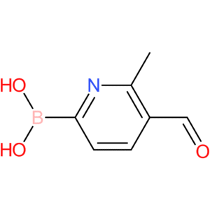 (5-formyl-6-methylpyridin-2-yl)boronic acid