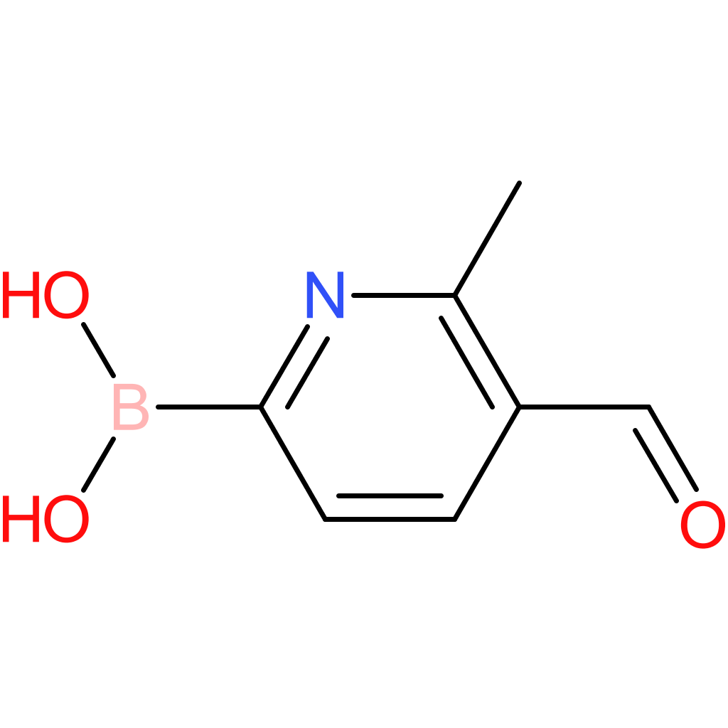 (5-formyl-6-methylpyridin-2-yl)boronic acid