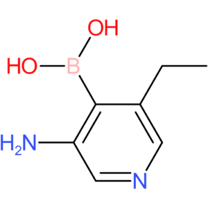 (3-amino-5-ethylpyridin-4-yl)boronic acid