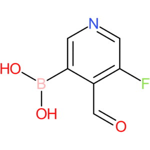 (5-fluoro-4-formylpyridin-3-yl)boronic acid