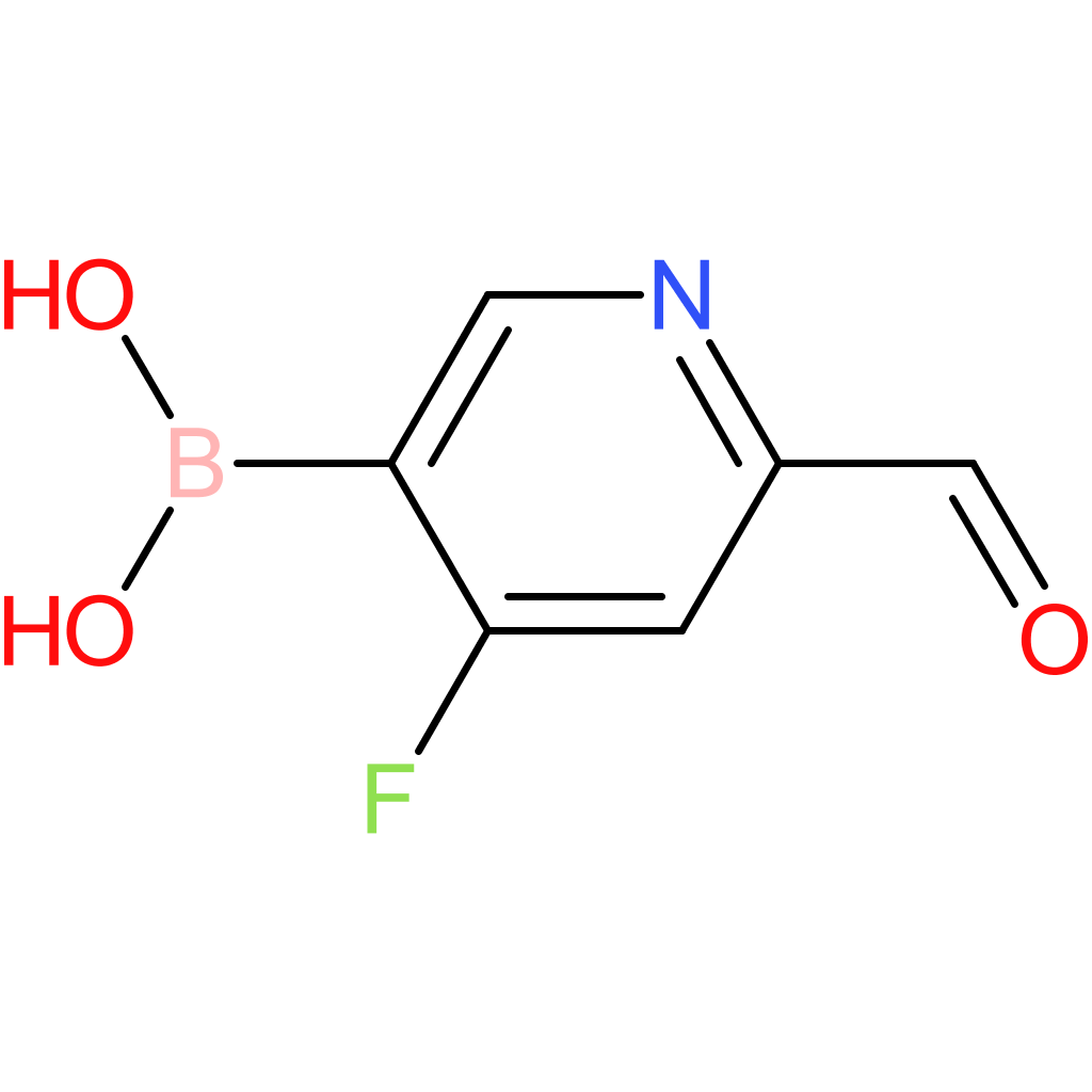 (4-fluoro-6-formylpyridin-3-yl)boronic acid
