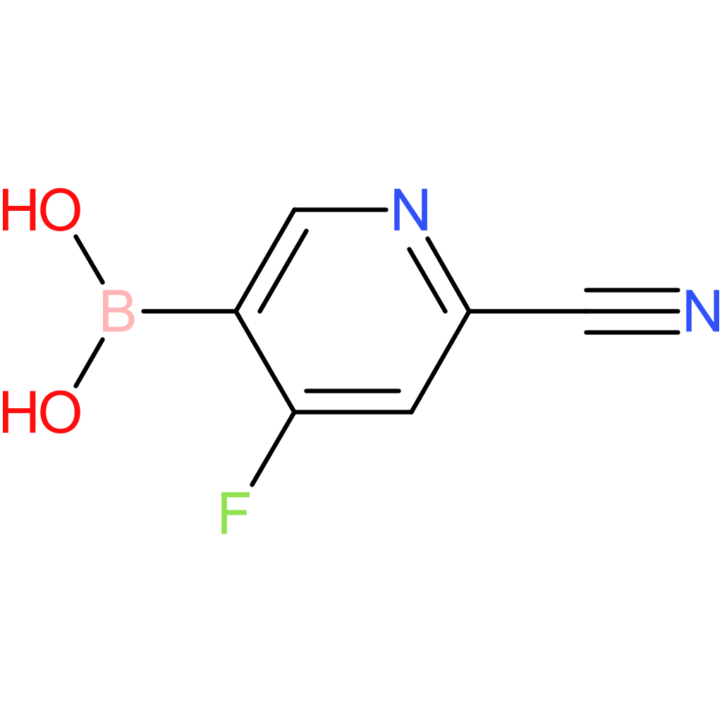 (6-cyano-4-fluoropyridin-3-yl)boronic acid