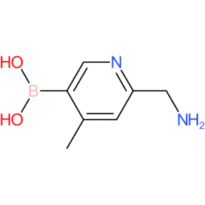 [6-(aminomethyl)-4-methylpyridin-3-yl]boronic acid
