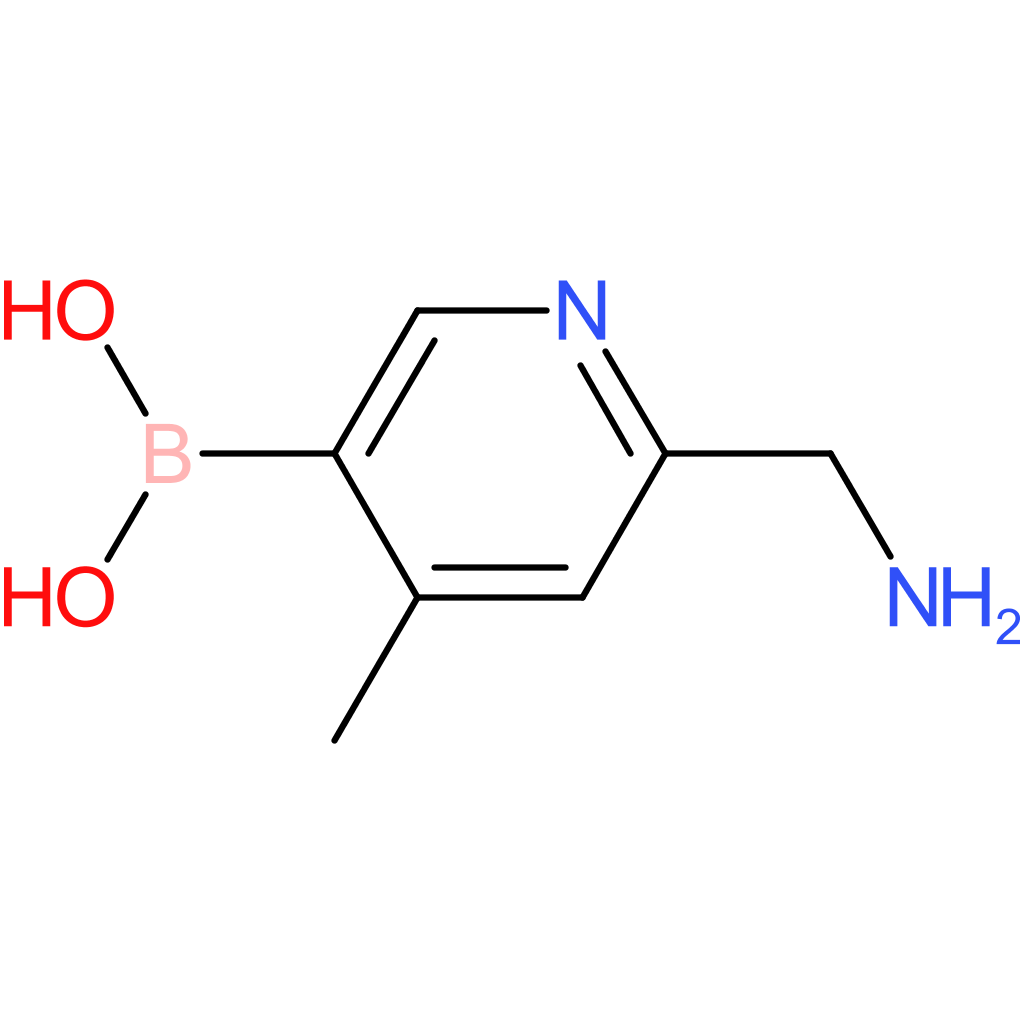 [6-(aminomethyl)-4-methylpyridin-3-yl]boronic acid