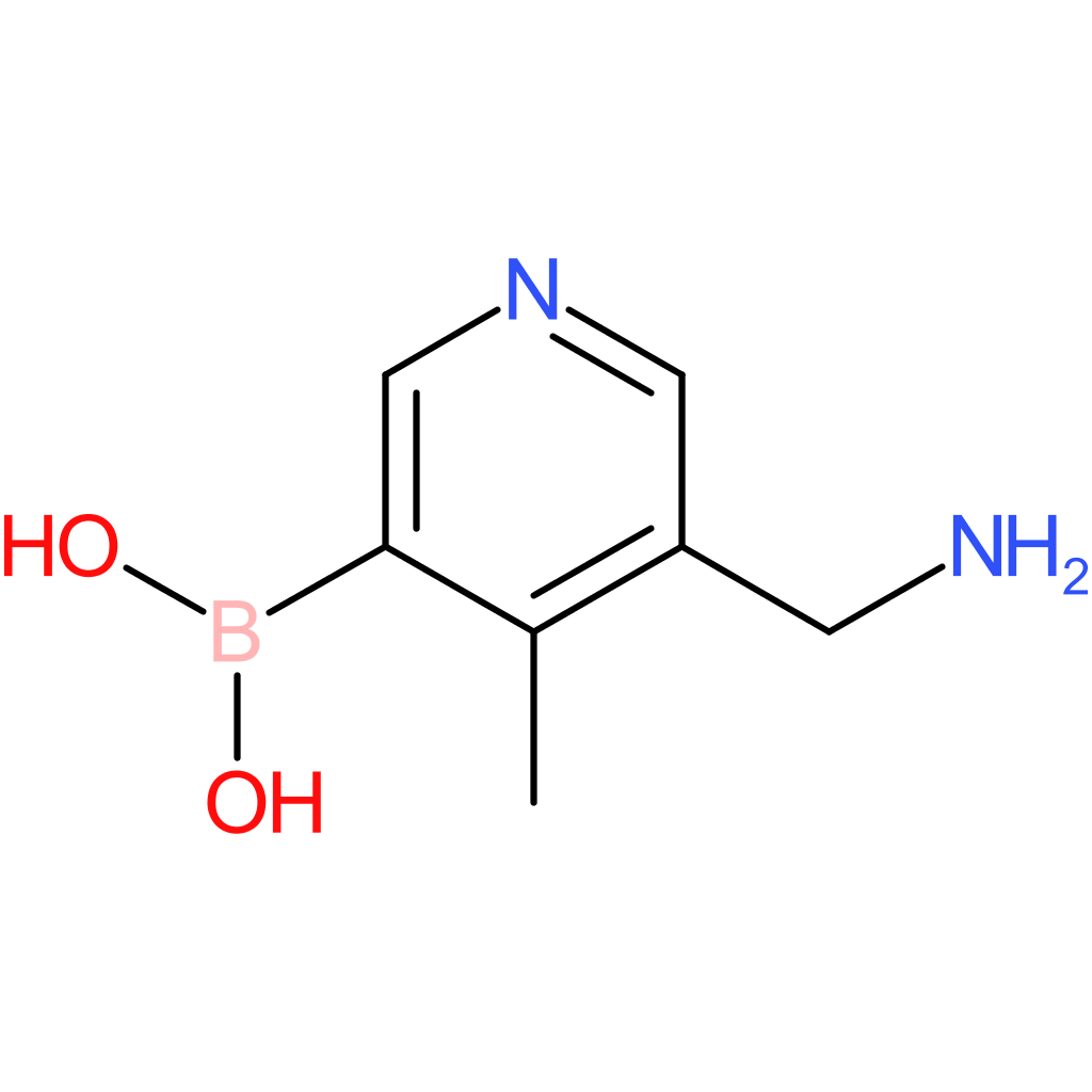[5-(aminomethyl)-4-methylpyridin-3-yl]boronic acid
