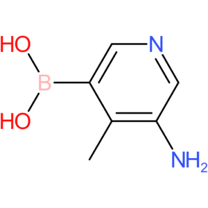 (5-amino-4-methylpyridin-3-yl)boronic acid