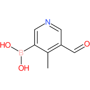 (5-formyl-4-methylpyridin-3-yl)boronic acid