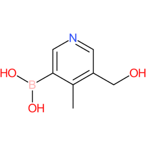 [5-(hydroxymethyl)-4-methylpyridin-3-yl]boronic acid