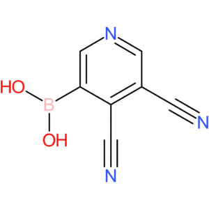 (4,5-dicyanopyridin-3-yl)boronic acid