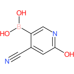 (4-cyano-6-hydroxypyridin-3-yl)boronic acid