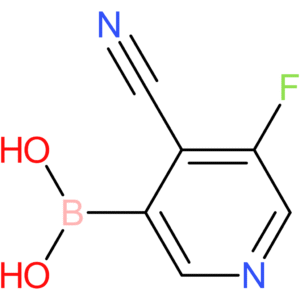 (4-cyano-5-fluoropyridin-3-yl)boronic acid