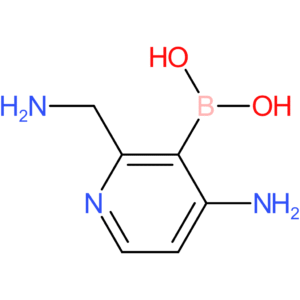 [4-amino-2-(aminomethyl)pyridin-3-yl]boronic acid