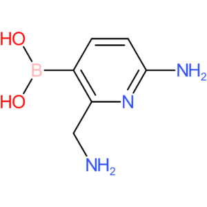 [6-amino-2-(aminomethyl)pyridin-3-yl]boronic acid