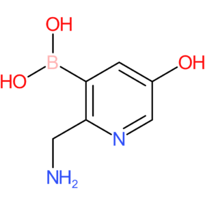 [2-(aminomethyl)-5-hydroxypyridin-3-yl]boronic acid