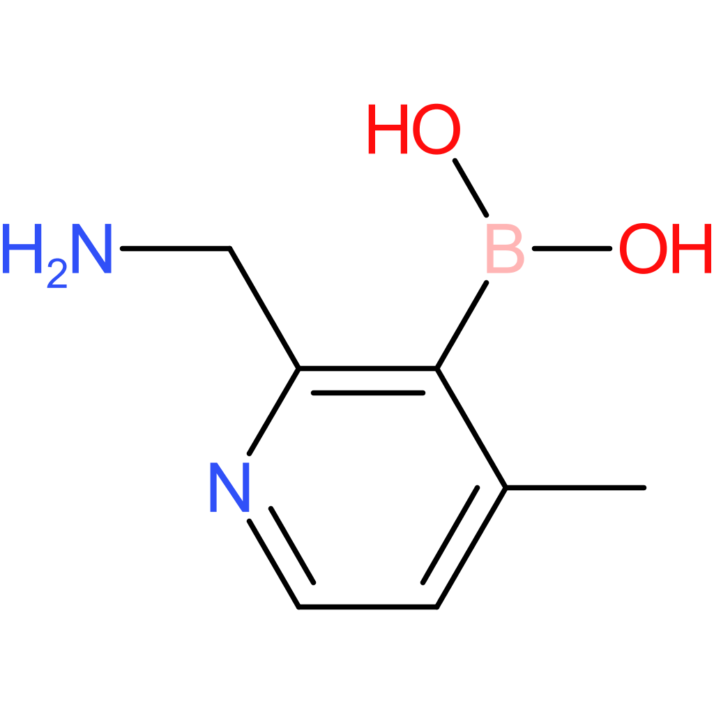 [2-(aminomethyl)-4-methylpyridin-3-yl]boronic acid