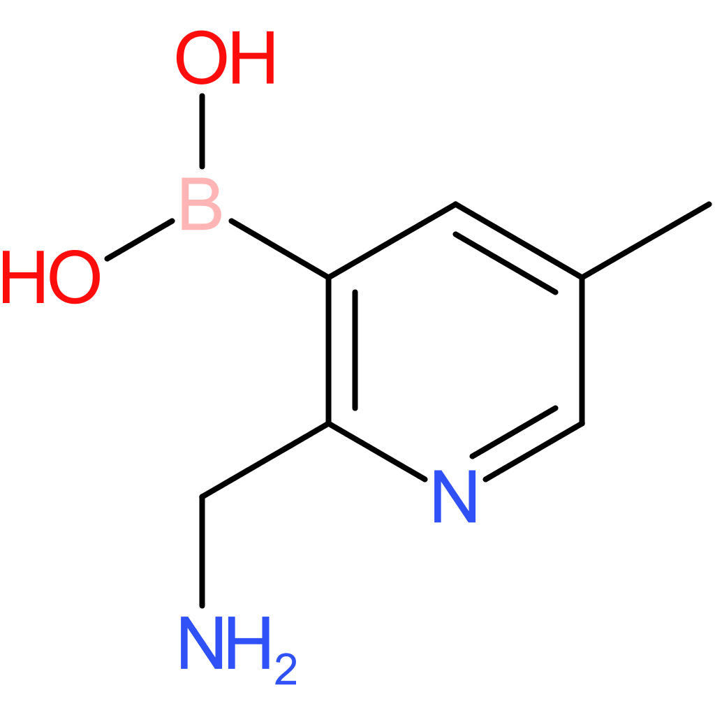 [2-(aminomethyl)-5-methylpyridin-3-yl]boronic acid