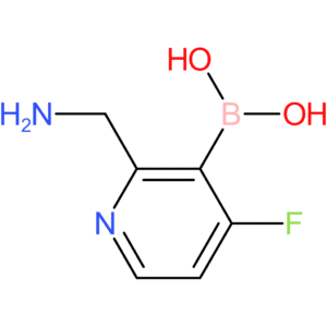 [2-(aminomethyl)-4-fluoropyridin-3-yl]boronic acid