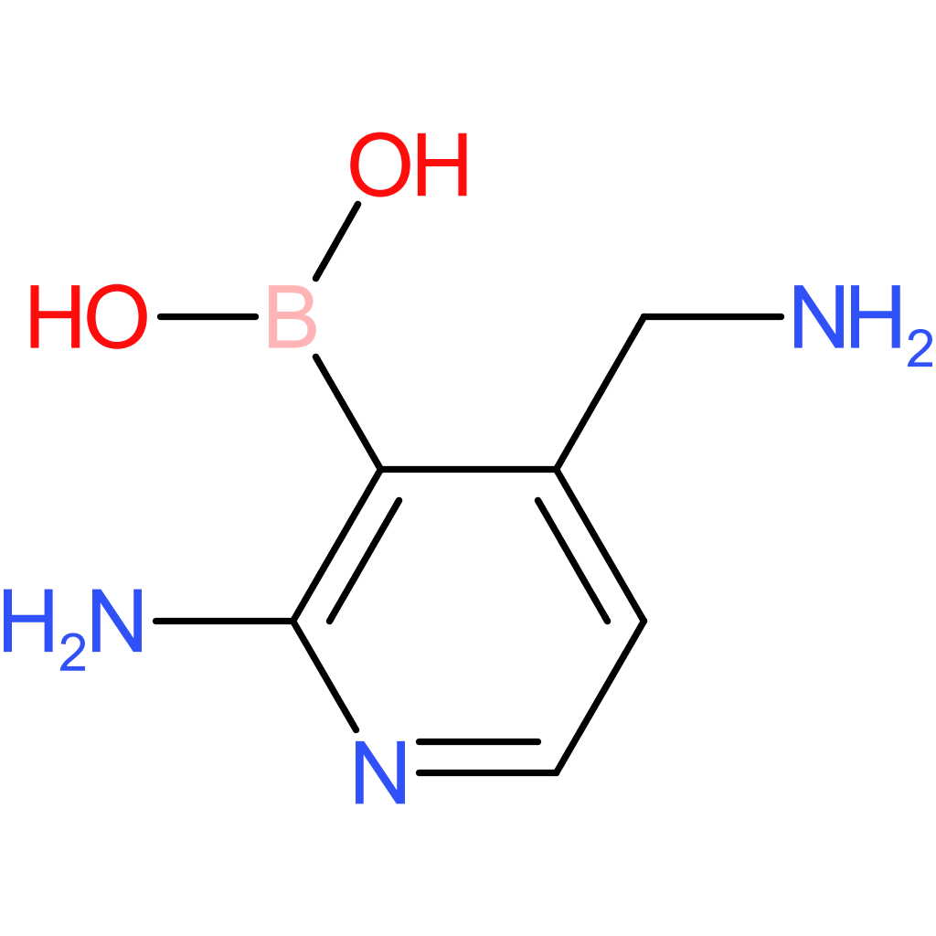 [2-amino-4-(aminomethyl)pyridin-3-yl]boronic acid