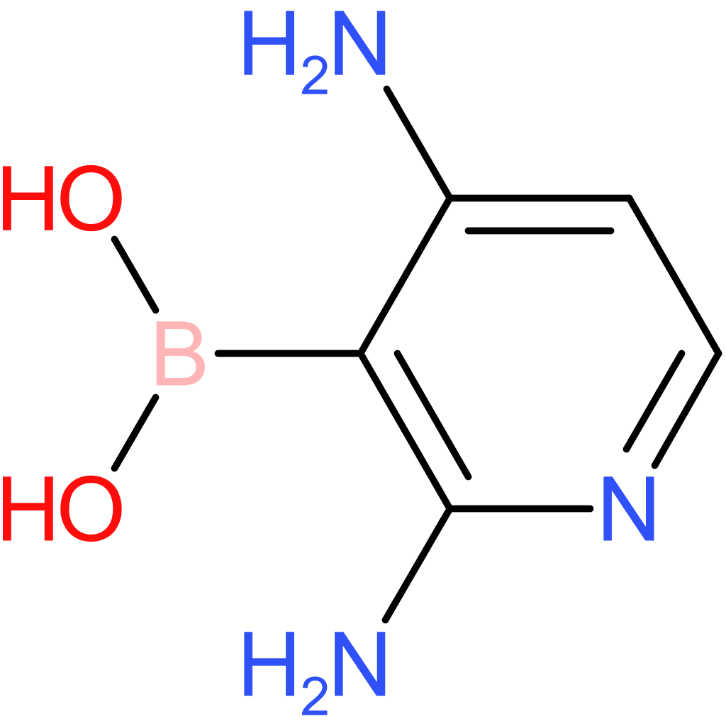 (2,4-diaminopyridin-3-yl)boronic acid