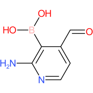 (2-amino-4-formylpyridin-3-yl)boronic acid