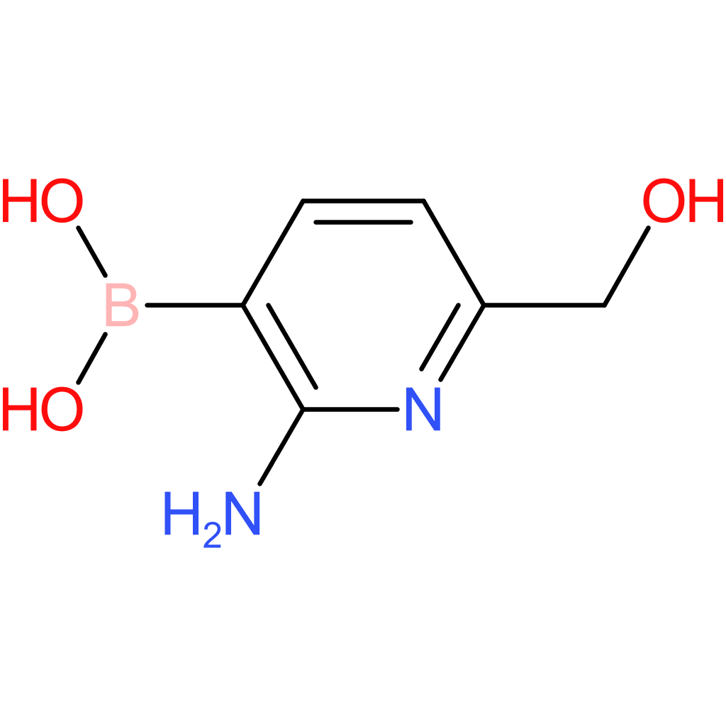 [2-amino-6-(hydroxymethyl)pyridin-3-yl]boronic acid