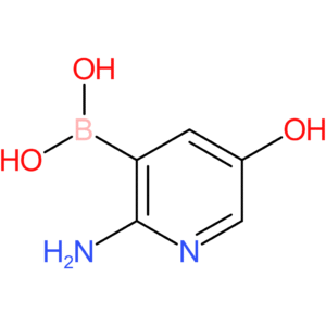 (2-amino-5-hydroxypyridin-3-yl)boronic acid