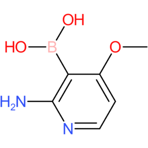 (2-amino-4-methoxypyridin-3-yl)boronic acid