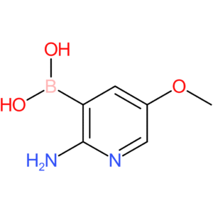 (2-amino-5-methoxypyridin-3-yl)boronic acid