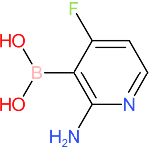 (2-amino-4-fluoropyridin-3-yl)boronic acid