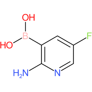 (2-amino-5-fluoropyridin-3-yl)boronic acid