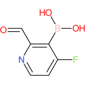(4-fluoro-2-formylpyridin-3-yl)boronic acid