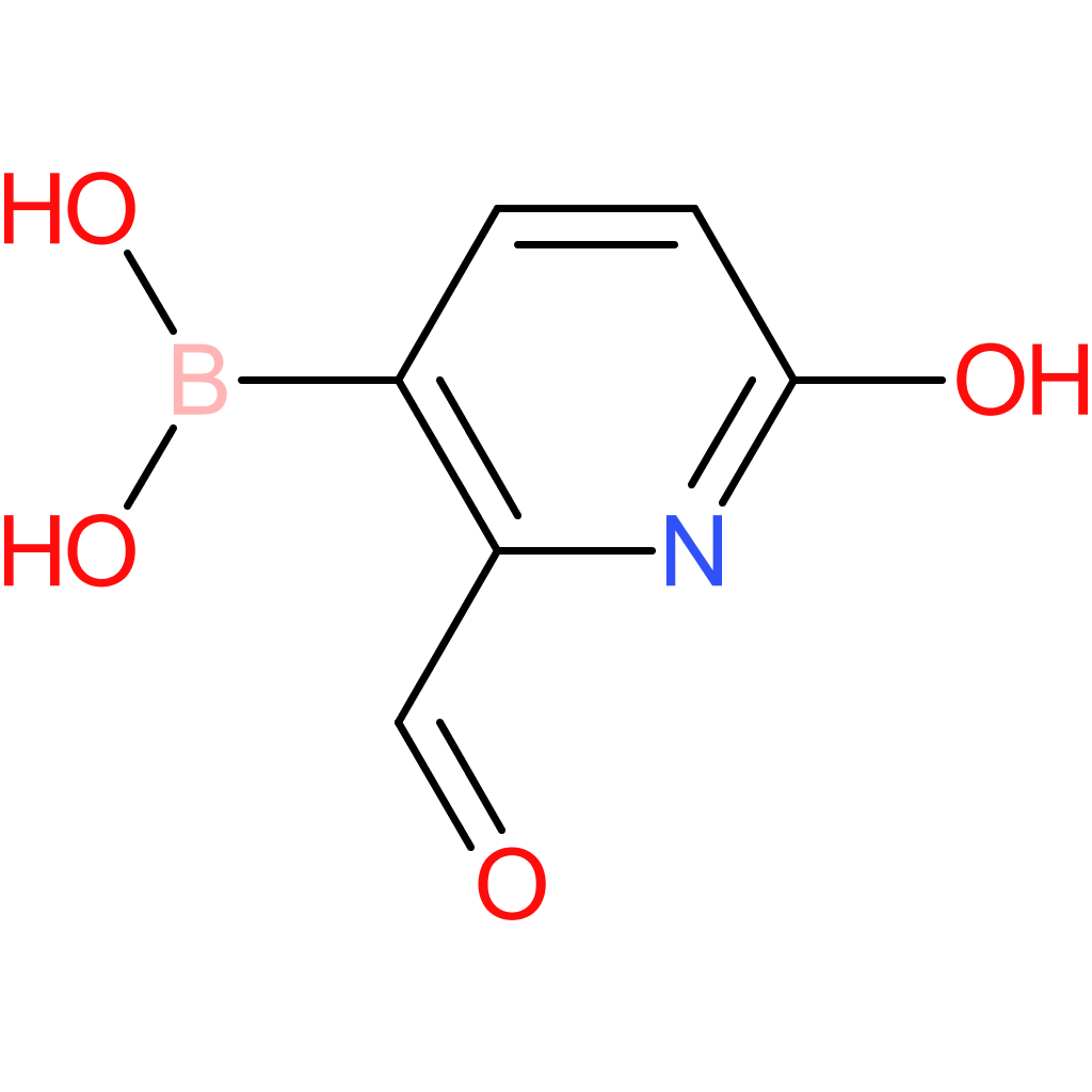 (2-formyl-6-hydroxypyridin-3-yl)boronic acid