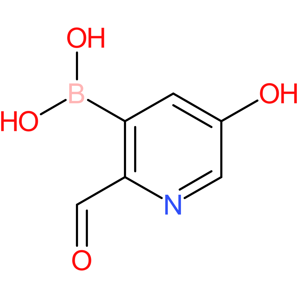 (2-formyl-5-hydroxypyridin-3-yl)boronic acid