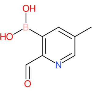 (2-formyl-5-methylpyridin-3-yl)boronic acid
