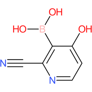 (2-cyano-4-hydroxypyridin-3-yl)boronic acid