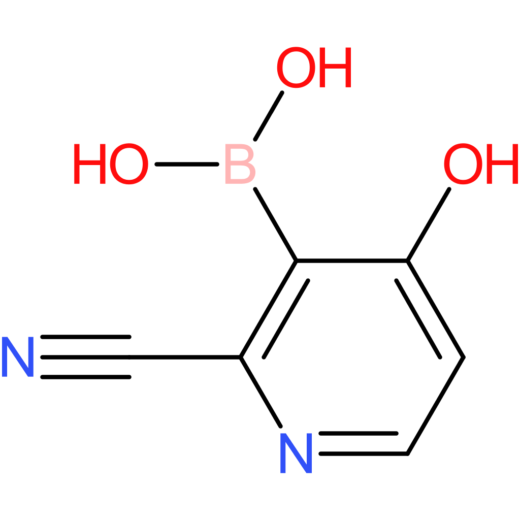 (2-cyano-4-hydroxypyridin-3-yl)boronic acid
