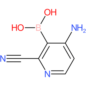 (4-amino-2-cyanopyridin-3-yl)boronic acid