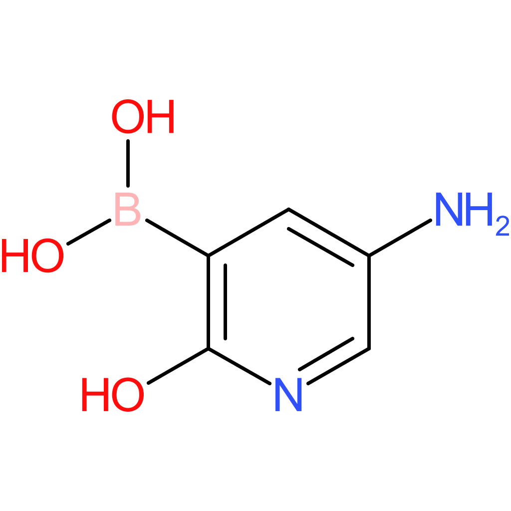 (5-amino-2-hydroxypyridin-3-yl)boronic acid