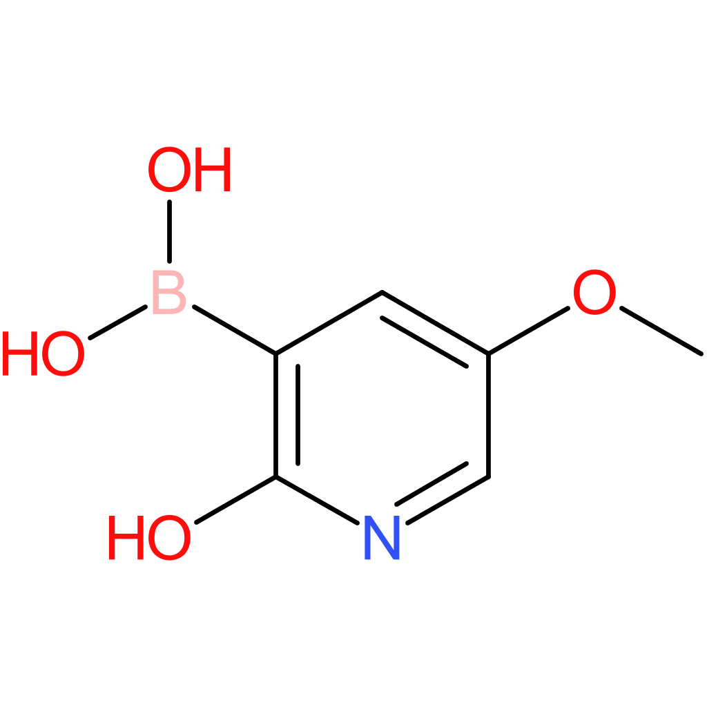 (2-hydroxy-5-methoxypyridin-3-yl)boronic acid